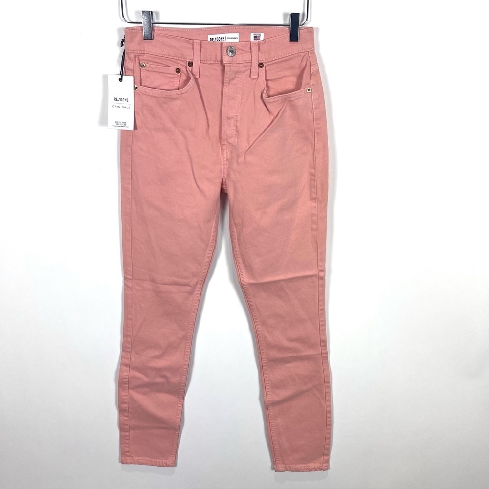 RE/DONE High Rise Stretch Blush Pink